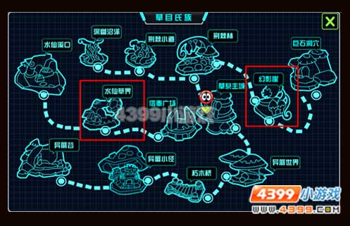 赛尔号2地图