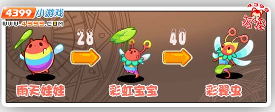 洛克王国雨天娃娃进化图