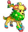 奥拉星芭比鹿