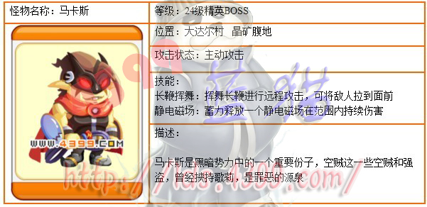 4399龙斗士马卡斯