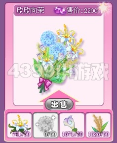 小花仙欣欣向荣花束