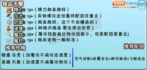 洛克王国闪电鸵鸟推荐配招、推荐天赋和性格