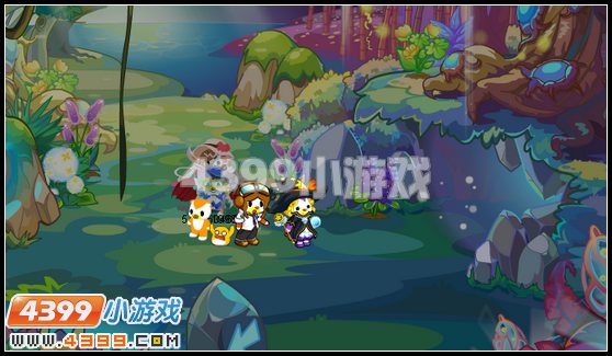 奥比岛神秘的魔幻树林