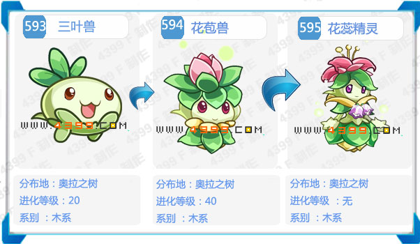 奥拉星花蕊精灵