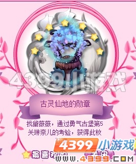 小花仙花精灵选美大赛勋章