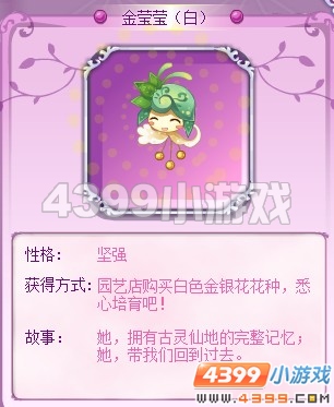 小花仙金莹莹花精灵