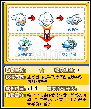 奥拉星小狗图鉴