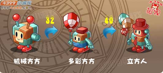 洛克王国机械方方进化图