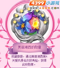 小花仙花精灵选美勋章