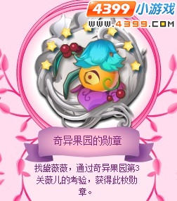 小花仙花精灵选美勋章