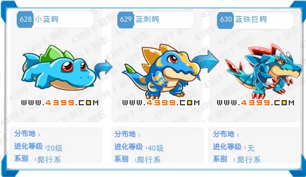 奥拉星蓝铁巨鳄