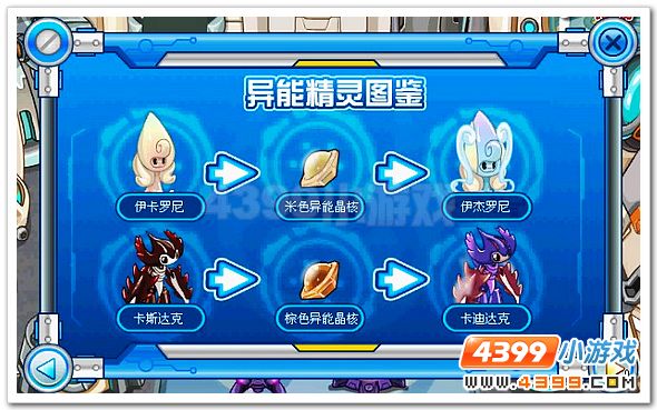 赛尔号异能精灵系统登场
