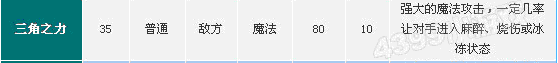 洛克王国三角之力技能测试
