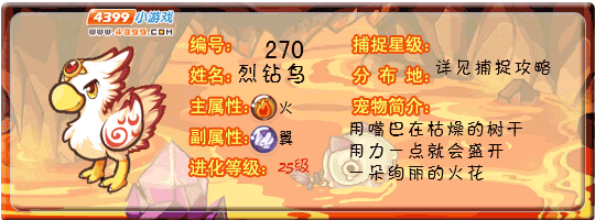 洛克王国列钻鸟