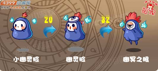 洛克王国幽冥之眼进化图