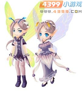 小花仙紫魅舞娘套装