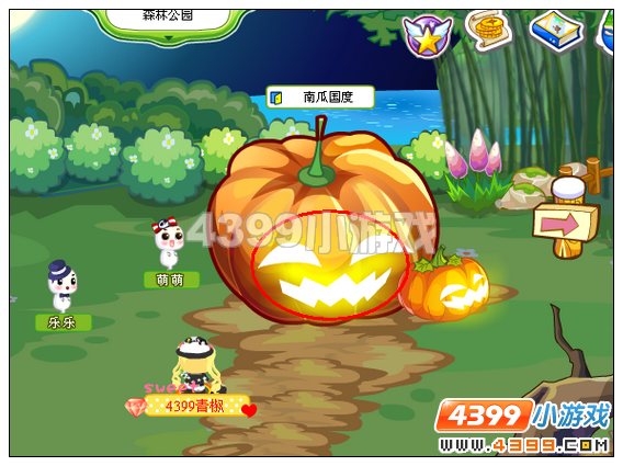 奥比岛暮光城堡在哪里