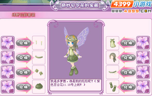 小花仙绿野仙踪套装