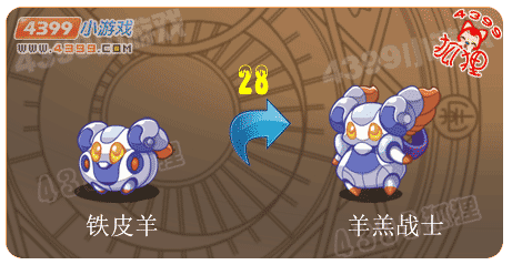 洛克王国铁皮羊进化图