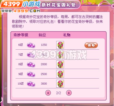 小花仙奇妙花宝周礼包12月9
