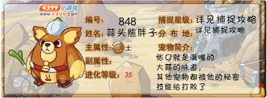 洛克王国蒜头熊胖子