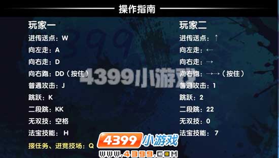  大闹天庭篇操作说明