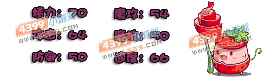 洛克王国魔果多多种族值