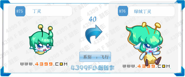 奥拉星绿绒丁灵