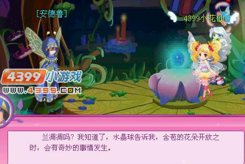 小花仙兰凋凋的变异