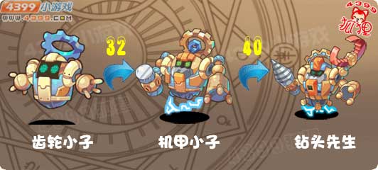 洛克王国钻头先生进化图
