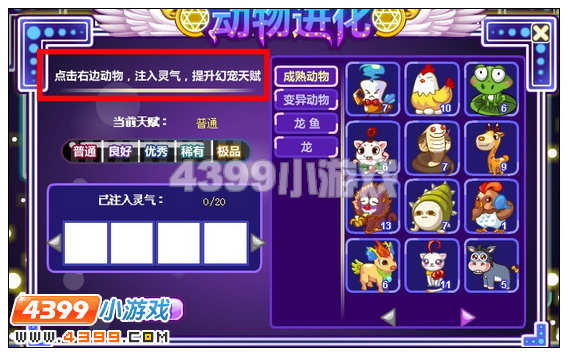 奥比岛动物进化台在哪 怎么进化