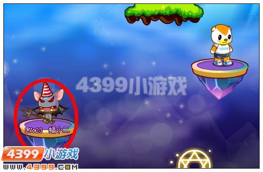 奥比岛怎样打败蝠小二