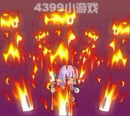 龙斗士魔导士火焰震击