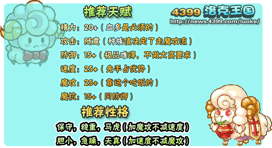 洛克王国粉羊羊练级和鉴定