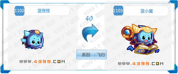 奥拉星蓝小魔