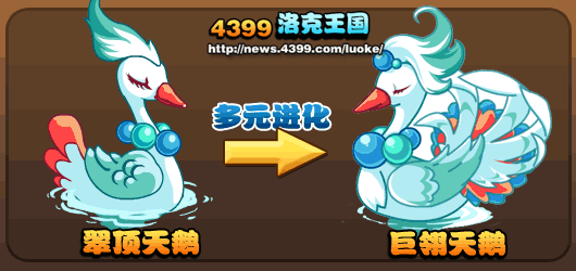 洛克王国巨翎天鹅技能表