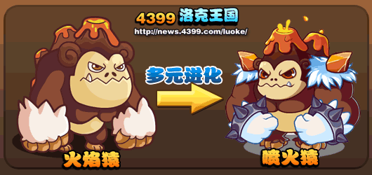 洛克王国喷火猿技能表