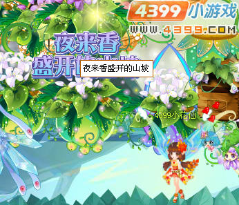 小花仙夜来香盛开的山坡活动在哪？