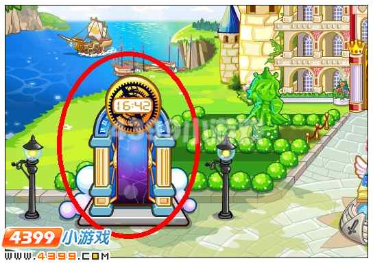 奥比岛魔法时光门在哪 怎么去