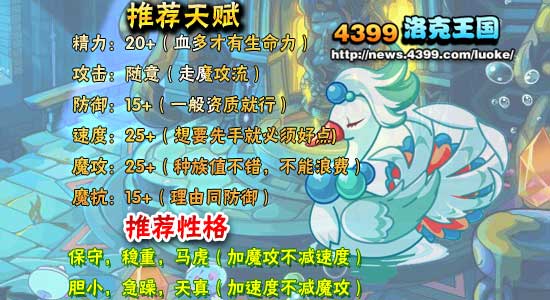 洛克王国巨翎天鹅练级和鉴定