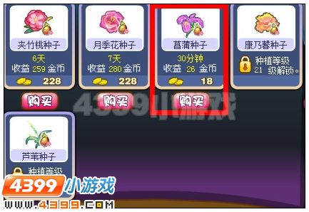 奥雅之光菖蒲种子在哪 怎么得