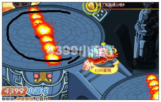 奥比岛烈焰长廊 骑士禁地第二层