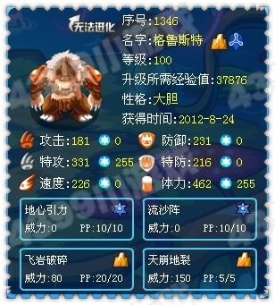 赛尔号格鲁斯特解析