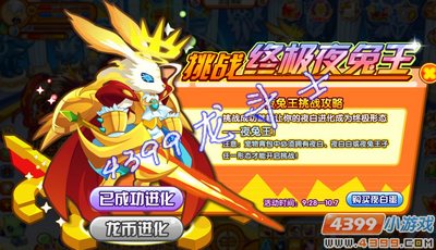 龙斗士挑战终极月兔王