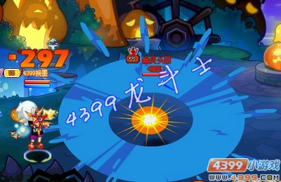 龙斗士幽灵头目技能展示