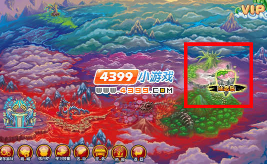 大闹天庭篇仙音岛在哪 怎么去