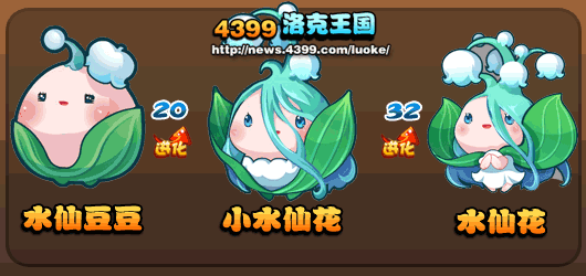 洛克王国水仙豆豆_小水仙花_水仙花技能表