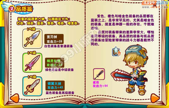 龙斗士装备品质