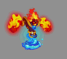 龙斗士海魔王技能展示