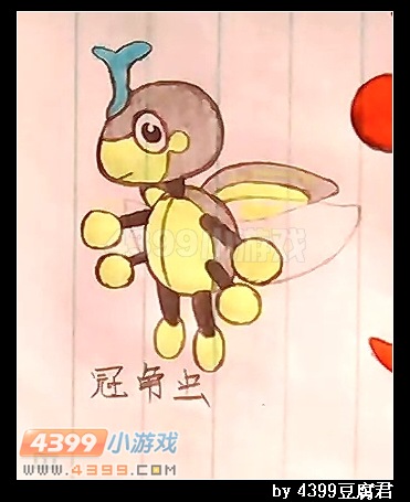自创妖怪手绘—瓢拳虫